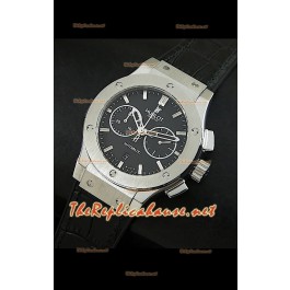 Hublot Classic Fusion Swiss Montre Cadran Noir Boîtier d’Acier