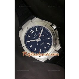 IWC Ingenieur Power Reserve Swiss Replica Montre avec Cadran Noir 