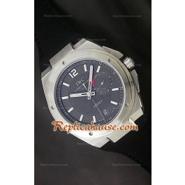 IWC Ingenieur Power Reserve Swiss Replica Montre avec Cadran Gris 