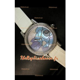 Jaeger LeCoultre Mouvement Quartz Japonais Montre Pour Femme - Cadran Blanc