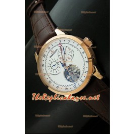 Jaeger LeCoultre Duometre Chronograph Montre en Or Rose