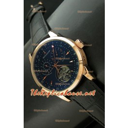 Jaeger LeCoultre Duometre Chronograph Montre en Or Rose