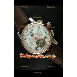 Mont Blanc Tourbillon Volant REPRODUCTION Montre Japonaise avec Lunette en Or