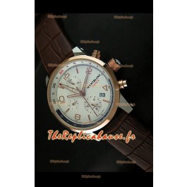 Mont Blanc UTC REPRODUCTION Montre Japonaise avec Lunette en Or