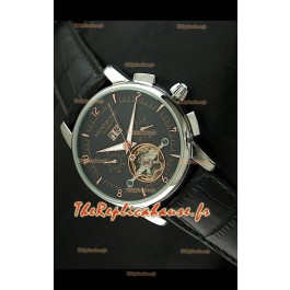 Mont Blanc Tourbillon Volant REPRODUCTION Montre Japonaise avec Cadran Noir