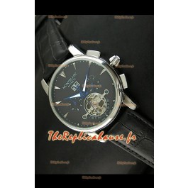 Mont Blanc Tourbillon Volant REPRODUCTION Montre Japonaise avec Cadran Noir