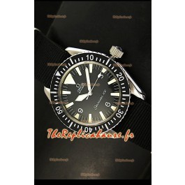 Omega Seamaster 300 Montre Suisse a Cadran Noir avec Bracelet Armée de Mer