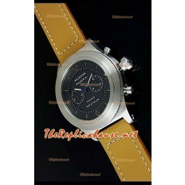 Panerai Mare Nostrum Japanese Montre avec Boîtier en Acier