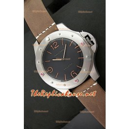 Panerai PAM341 Egiziano Diver Montre - Réplique à l’Authentique 1 sur 1 avec Bracelet Marron