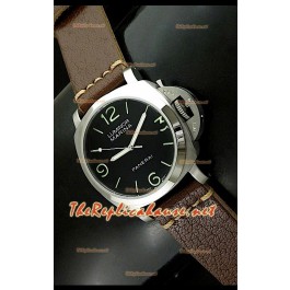 Panerai Luminor Marina 44MM Broan Montre de Bracelet en Cuir