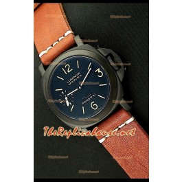 Panerai Luminor Marina Black Seal Montre Suisse avec PVD 