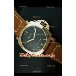 Panerai Luminor Marina 42MM Reproduction Montre Japonaise en Or Rose