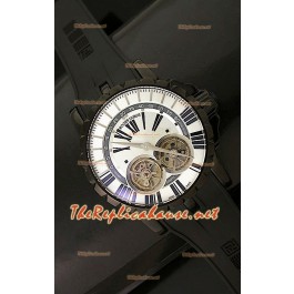 Roger Dubuis Excalibur Chronoexcel Dual Tourbillon avec Boîtier PVD
