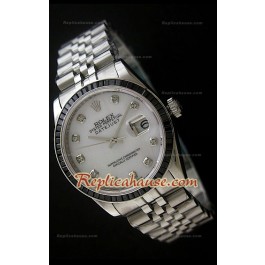 Rolex Datejust Swiss Replica Montre avec Bracelet en Acier