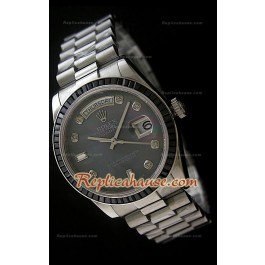 Rolex DayDate Swiss Replica Montre avec Cadran Nacré 