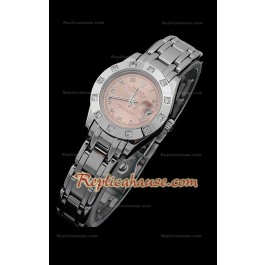 Rolex Datejust Femmes Swiss Replica Montre avec Cadran Champagne