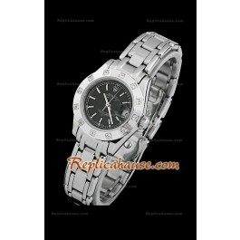 Rolex Datejust Femmes Swiss Replica Montre avec Cadran Noir