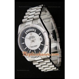 Rolex Replica Day Date Two Tone Japanese Cadran Bicolore