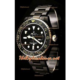 Rolex GMT Masters II Pro Hunter Swiss Montre Bicolore Or et PVD