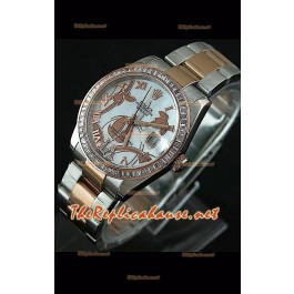 Rolex Datejust Montre Femmes Japonaise avec Boîtier Bicolore – 31 mm