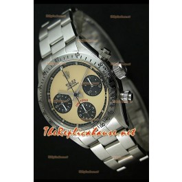 Rolex Cosmograph Daytona 6265 Cadran Crème Antique Lunette d’Acier