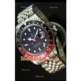 Rolex Imitation GMT Masters Montre avec Lunette Noire/Rouge
