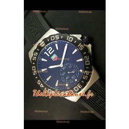 Tag Heuer Formula 1 Reproduction Montre Japonaise avec Mouvement Quartz - Cadran Noir