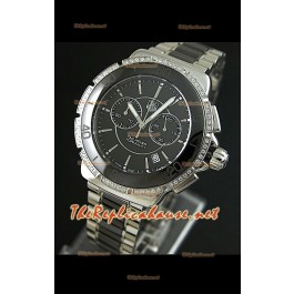Tag Heuer Formula 1 Montre Femmes Chronographe en Noir - 1:1 Mirror Replica