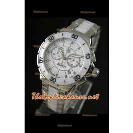 Tag Heuer Formula 1 Montre Femmes Chronographe en Blanc - 1:1 Mirror Replica