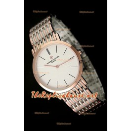 Vacheron Constantin Japanese Quartz Montre Bicolore Or Rose - 38 mm