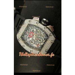 Richard Mille Edition Filippe Massa Reproduction Montre Suisse en Titane