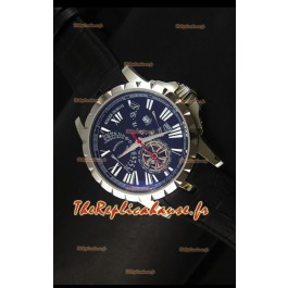 Montre Roger Dubuis Excalibur Calendar avec cadran noir 