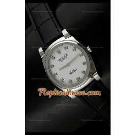 Rolex Cellini Swiss Quartz Replica Montre avec Cadran Blanc