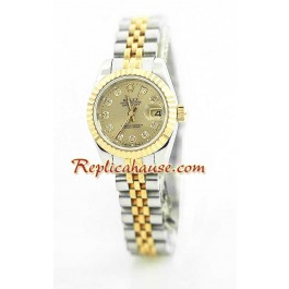 Rolex Replique DateJust - Two Tone Lady's
