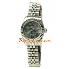 Rolex Replique Floral Motif Datejust Femmes Montre