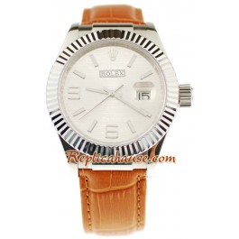 Rolex Datejust Leather Montre Replique