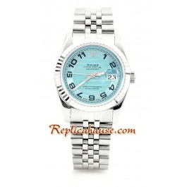 Rolex Replique Datejust Silver Hommes Montre