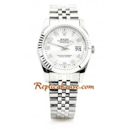 Rolex Replique Datejust Silver Hommes Montre