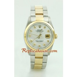 Rolex Replique DateJust Montre - Two Tone