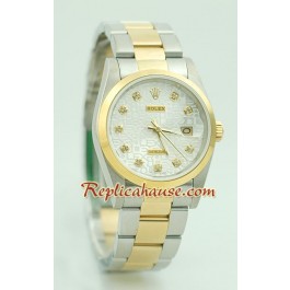 Rolex Replique DateJust Montre - Two Tone