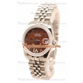 Rolex Datejust Diamond VI Japonais Montre Replique - 36MM