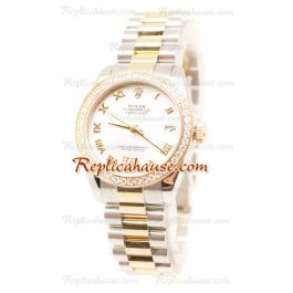 Rolex Datejust Diamond VI Japonais Montre Replique - 36MM