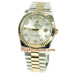 Rolex Replique Day Date Two Tone Montre Suisse