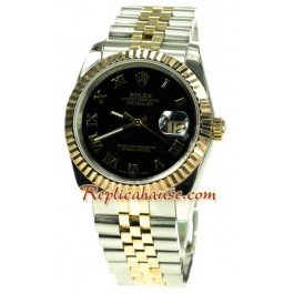 Rolex Datejust Two Tone Montre Replique