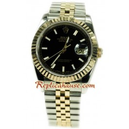 Rolex Datejust Two Tone Montre Replique