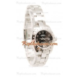 Rolex Replique Datejust Silver Femmes Montre