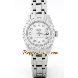 Rolex Replique DateJust - Silver-Lady's