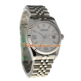 Rolex Replique Datejust Silver Montre