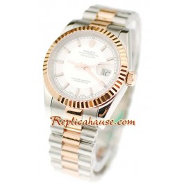 Rolex Replique Datejust Two Tone Montre