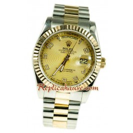 Rolex Replique Day Date Two Tone Montre Suisse
